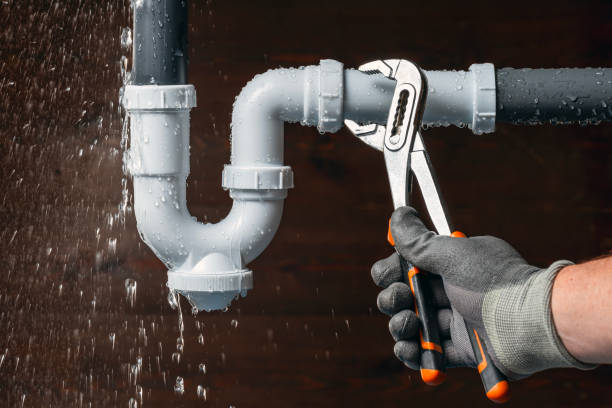 Professional Gas Line Repair technician working in Hillsborough, NJ